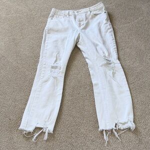 CHELSEA & VIOLET WHITE JEANS